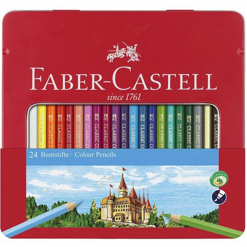 Faber-castell Barvice Hex, 24 kosov