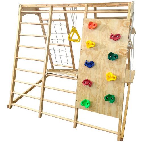 Chipolino dječja sprava za penjanje i ljuljačka - Wooden Slike