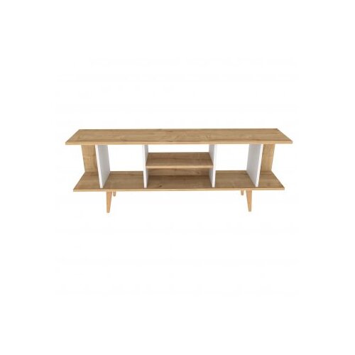 Hanah home Hanah Kućna TV komoda Akya, 160x38,6x35 cm, Bež-bijela Slike
