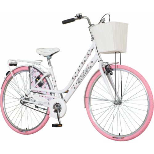 Visitor ženski bicikl FAS2830F 28"/17" dotty belo-roze Cene
