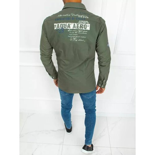 DStreet Men's Green Shirt Cijene
