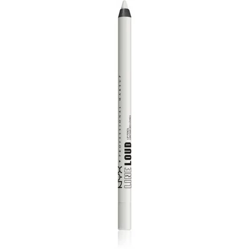 NYX Professional Makeup Line Loud Vegan olovka za konturiranje usana s mat efektom nijansa 01 - Gimme Drama 1,2 g
