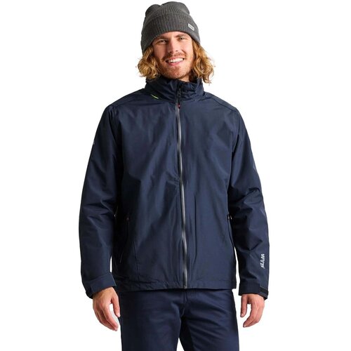 Slam Jakne Crew Warm Hooded Jacket Modra Slike
