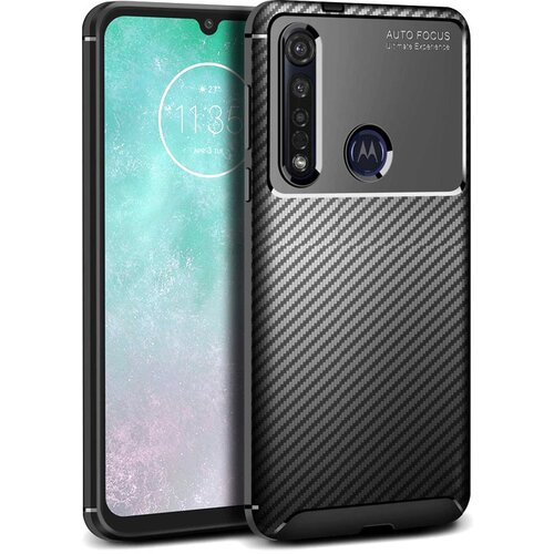  Maska za Motorola Moto G8 Carbon Defender crna Cene
