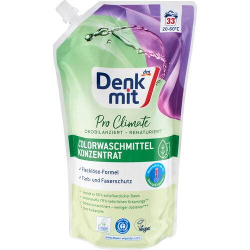 Denkmit Pro Climate koncentrovani tečni detergent za pranje veša u boji 1 l Cene
