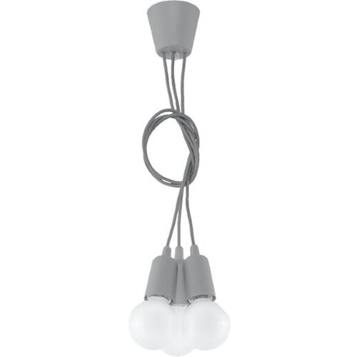 Nice Lamps Siva viseća svjetiljka ø 15 cm Rene – Cene