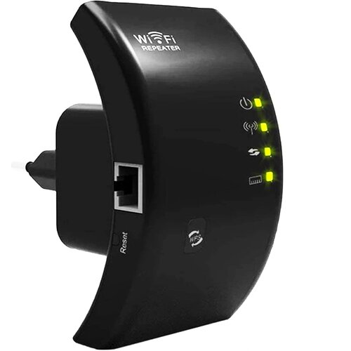 Bežični 2,4 GHz WIFI repetitor usmjerivač pojačivač signala 300Mb/s WPS 100m crni Cijene