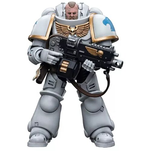 JOY TOY Warhammer 40k Action Figure 1/18 Space Marines White Consuls Intercessors 2 figura Slike