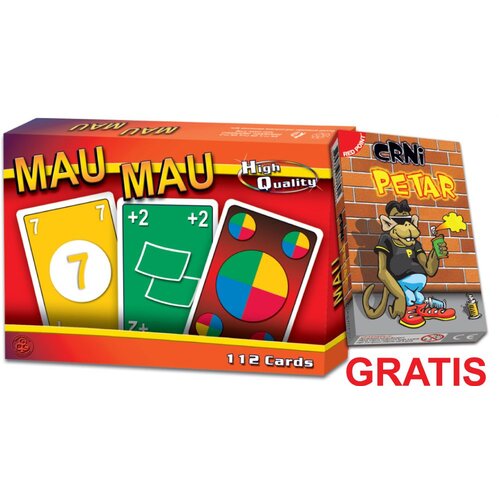 Grafoprint Games MAU MAU + Karte gratis Cene