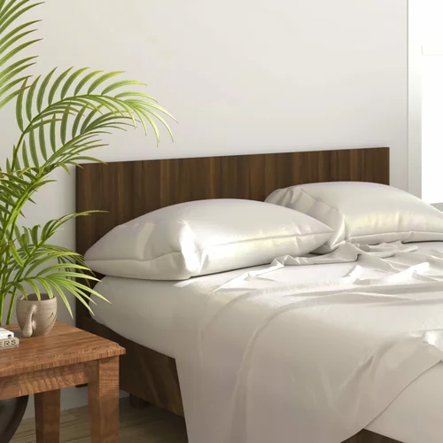 vidaXL Uzglavlje za krevet boja smeđeg hrasta 160 x 1,5 x 80 cm drveno