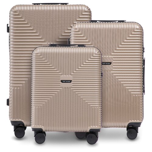 WINGS set od 3 kofera PC ECO, champagne boje Slike