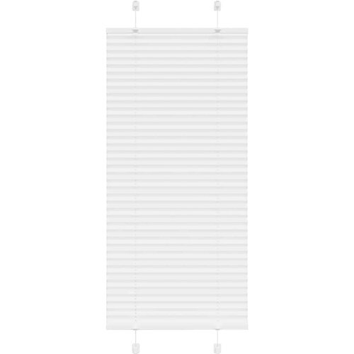 vidaXL Plisirana roleta bijela 55x100 cm širina tkanine 54,4 cm Cene