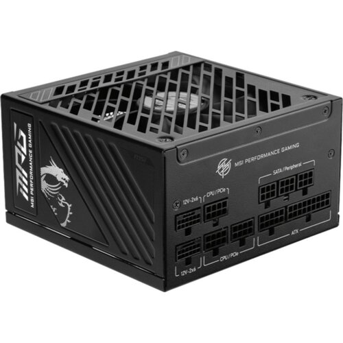 MSI MPG A850GS PCIE5 jedinica za napajanje 850 W 24-pin ATX ATX Crno Cijene