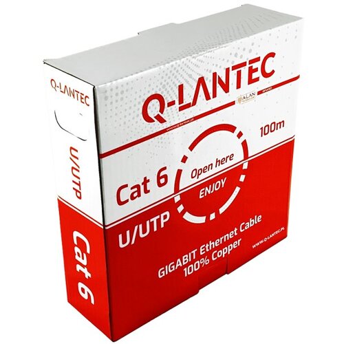 Q-LANTEC U /UTP cat.6A network cable, twisted pair, LSOH Slike
