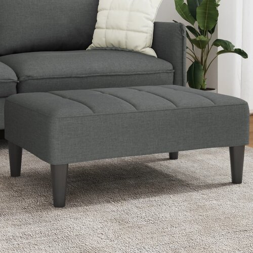  Tabure tamnosivi 77x55x31 cm od tkanine Cijene