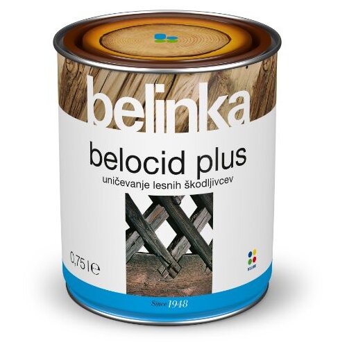 Belinka Za&amp;scaron;titni premaz za drvo Belocid Plus (Bezbojno, 750 ml) Slike