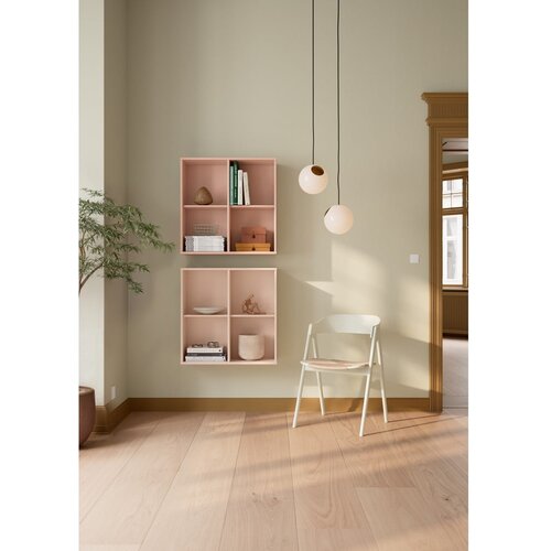 Hammel Furniture Rožnat stenski regal 70x70x27 cm Mistral &amp;ndash; Slike