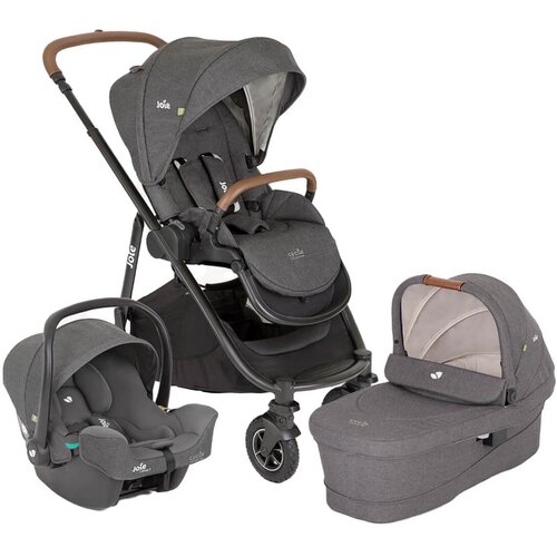 Joie kolica 3u1 Versatrax Cycle - autosjedalica i-Snug 2 - Shell Gray Cijene