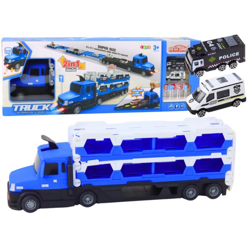  Lora Tow Truck Race Track 2in1 Lights Sounds Signs Cars Blue Cijene