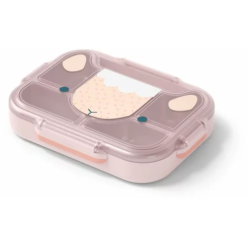 Monbento Kutija za grickalice za djecu Wonder Pink Sheep -