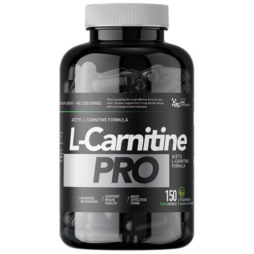 Basic Supplements Acetyl L-carnitine Pro, 150 kapsula Slike