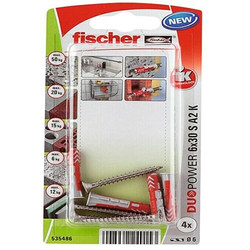 Fischer Tipla (Ø x D: 6 x 30 mm, 4 Kom.) Cijene
