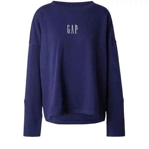 GAP Sweater majica mornarsko plava / bijela