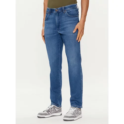 Wrangler Jeans hlače River 112352673 Modra Tapered Fit