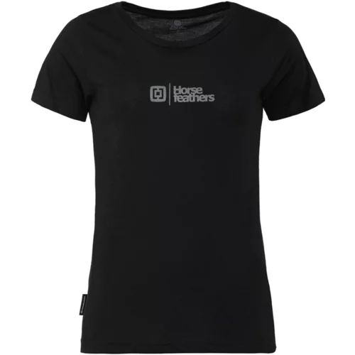 Horsefeathers LEILA TECH T-SHIRT Ženska majica, crna, veličina