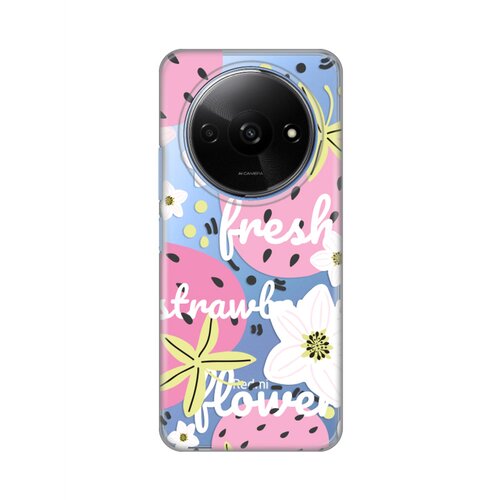  torbica silikonska print skin za xiaomi redmi A3 fresh pink Cene