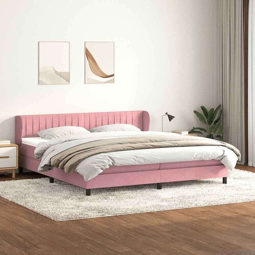Box Spring postelja z vzmetnicami Roza 180x210 cm Velvet, (21791113) Cene