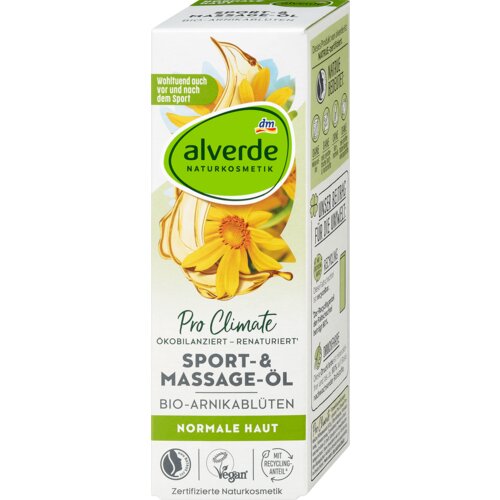 Alverde Naturkosmetik Pro Climate ulje za masažu - cvet arnike 100 ml Cene