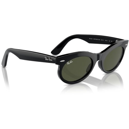 Ray-ban Sončna očala Wayfarer Oval 0RB2242 901/31 Black/Green Cene
