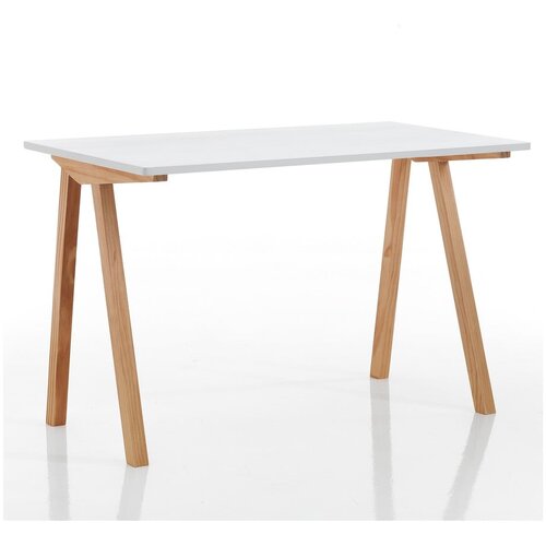 Tomasucci Radni stol s bijelom pločom stola 60x120 cm &amp;ndash; Slike