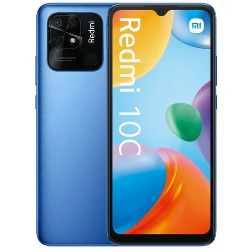 Xiaomi pametni telefon Redmi 10C , 4GB+64GB, Ocean Blue