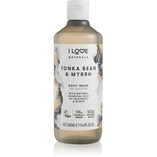 I love... Naturals Tonka Bean & Myrrh gel za prhanje 500 ml Cene