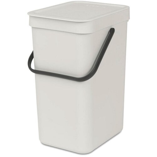 Brabantia Kanta za smeće Sort &amp;amp; Go 12 L - Light Grey Slike