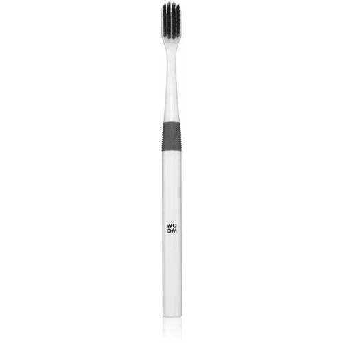 WOOM Toothbrush Charcoal Soft četkica za zube s aktivnim ugljenom soft 1 kom
