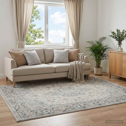  Tepih ORIZ Krem 200 x 200 cm 100% poliester Slike