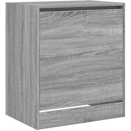  za cipele sivi hrast 60x42x69 cm konstruirano drvo Slike