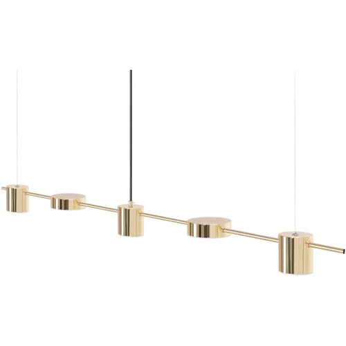 Toolight APP929-5CP GOLD LED viseća stropna svjetiljka Slike