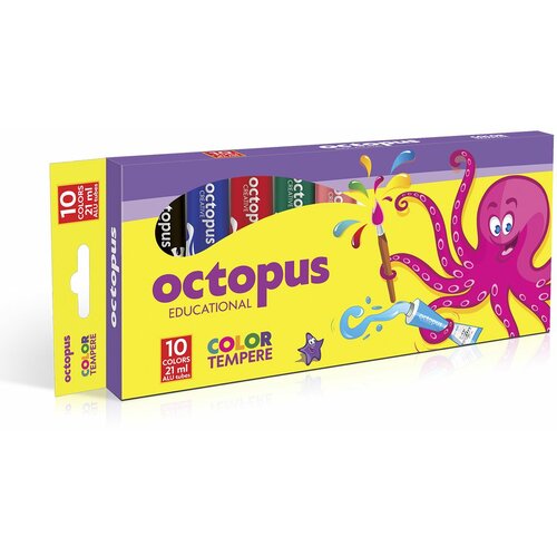 Octopus Tempera 16ml 10/1 kartonsko pakovanje unl-0096 Slike