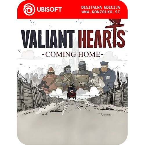  Valiant Hearts Coming Home - Ubisoft Connect koda brez &scaron;katlice (WINDOWS PC) Cene