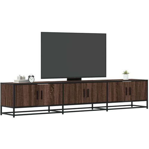 vidaXL TV ormarić boja smeđeg hrasta 210x35x41 cm konstruirano drvo Cijene