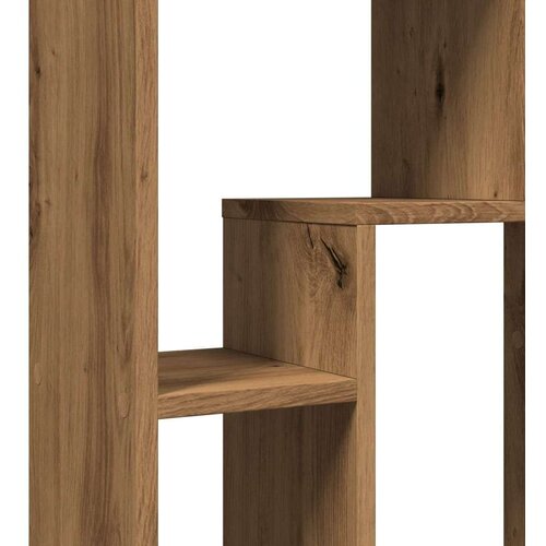 vidaXL Knjižna omara artisan hrast 63x20x90 cm inženirski les Cene
