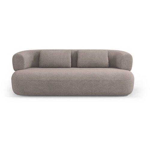 Micadoni Svjetlo smeđa sofa od boucl&amp;eacute; tkanine 178 cm Jenny &amp;ndash; Slike