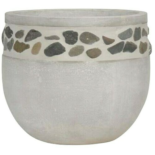  Tegla za cvijeće Cement (Vanjska dimenzija (&amp;oslash; x V): 44 x 37 cm, Beton, Svijetlosive boje) Slike