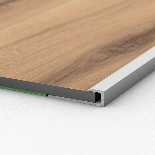 LOGOCLIC Završni profil 143 (Srebrne boje, 1 m x 27 mm x 7,6 mm, Vrsta montaže: Vijci) Cijene