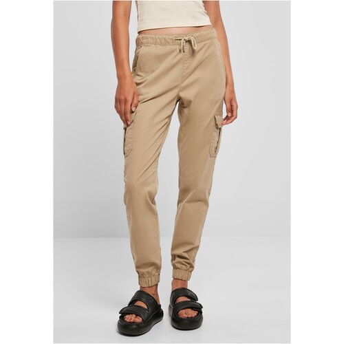 UC Ladies Women&amp;#039;s High Waisted Cargo Tracksuit Pants Unionbeige Slike