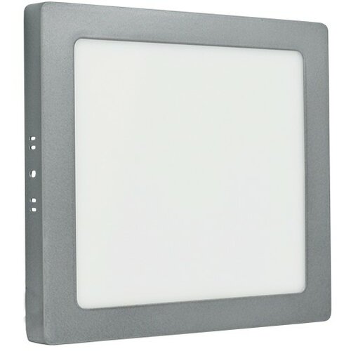 Mitea Lighting M18NK-SIL 18W 6500K srebrni nadgradni kvadratni led panel Slike